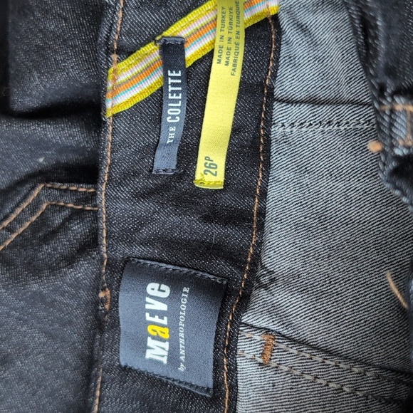 The Colette Cropped Wide-Leg Jeans by Maeve - Picture 6 of 6